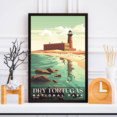 Dry Tortugas National Park Poster, Travel Art, Office Poster, Home Decor | S3 - image5